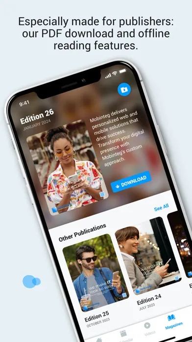 Capturas de tela do mobiSHOUT! for WordPress