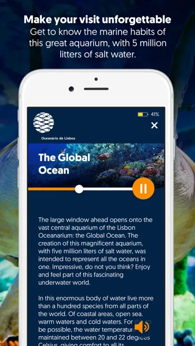 Oceanário de Lisboa स्क्रीनशॉट