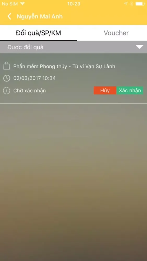 Tangkapan layar Mobio Partner (Cho Đối Tác)