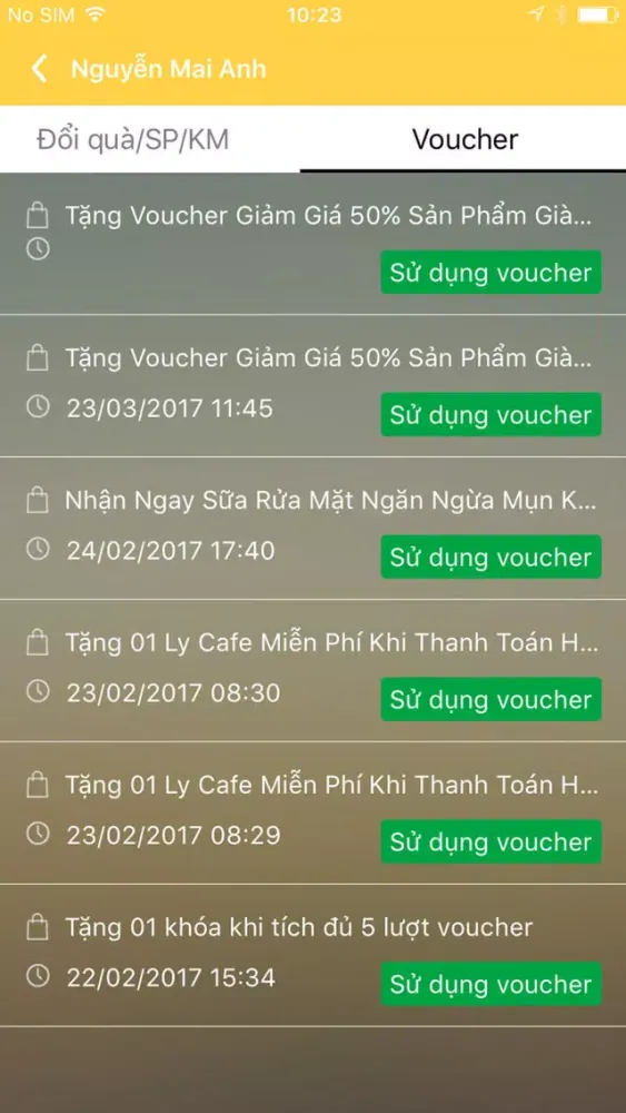 Tangkapan layar Mobio Partner (Cho Đối Tác)