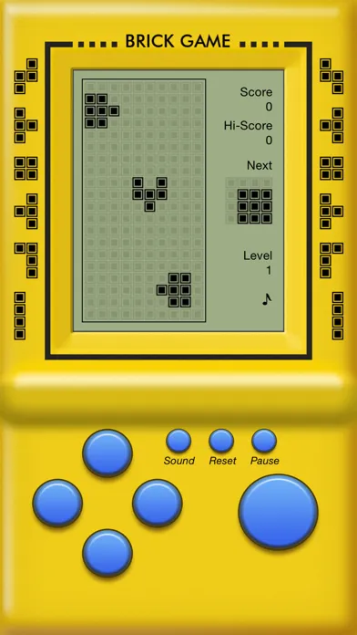 ภาพหน้าจอของ Brick Game 4 in 1