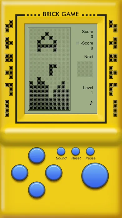 ภาพหน้าจอของ Brick Game 4 in 1