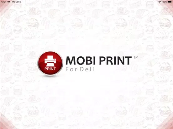 ภาพหน้าจอของ MobiPrint-Deli iPad 