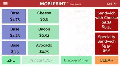 ภาพหน้าจอของ MobiPrint-Deli