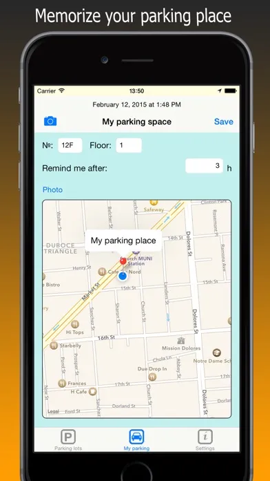 Park Assistance - find parking for your car, bike سکرین شاٹس