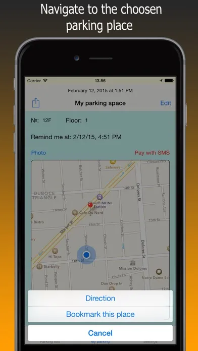 Park Assistance - find parking for your car, bike سکرین شاٹس
