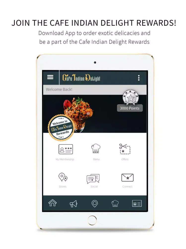 CID Club Rewards iPad  Screenshots