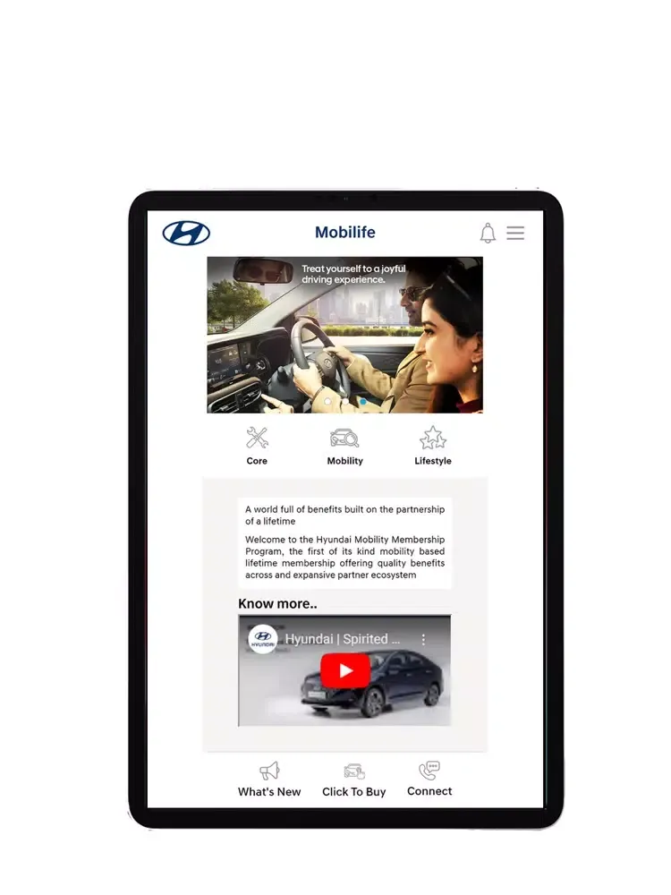 Hyundai Mobility Membership iPad  Screenshots