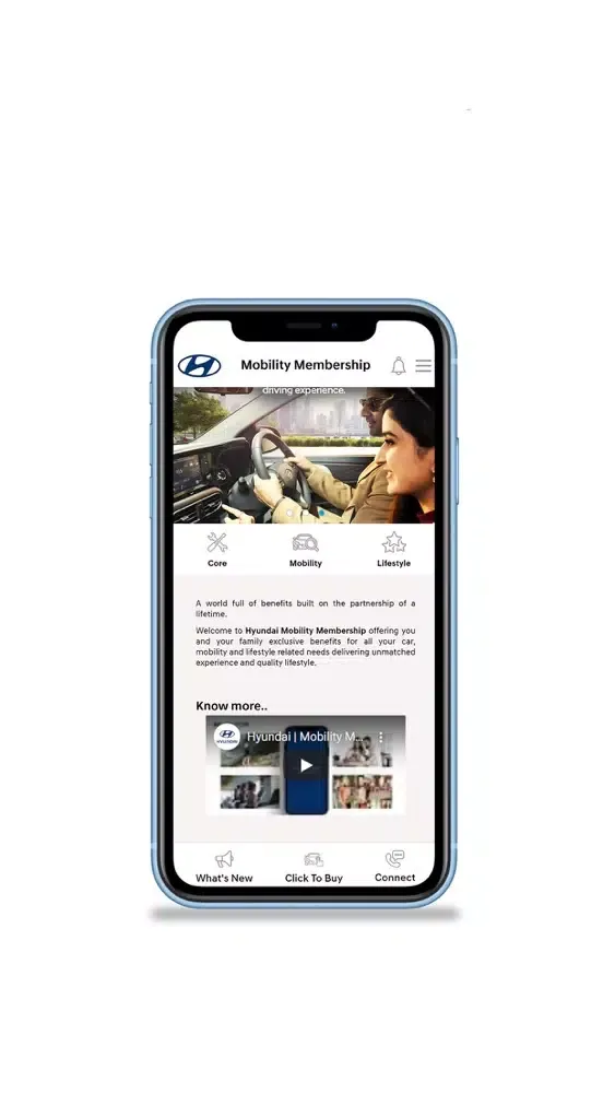 Hyundai Mobility Membership Screenshots