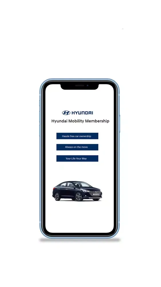 Hyundai Mobility Membership Screenshots