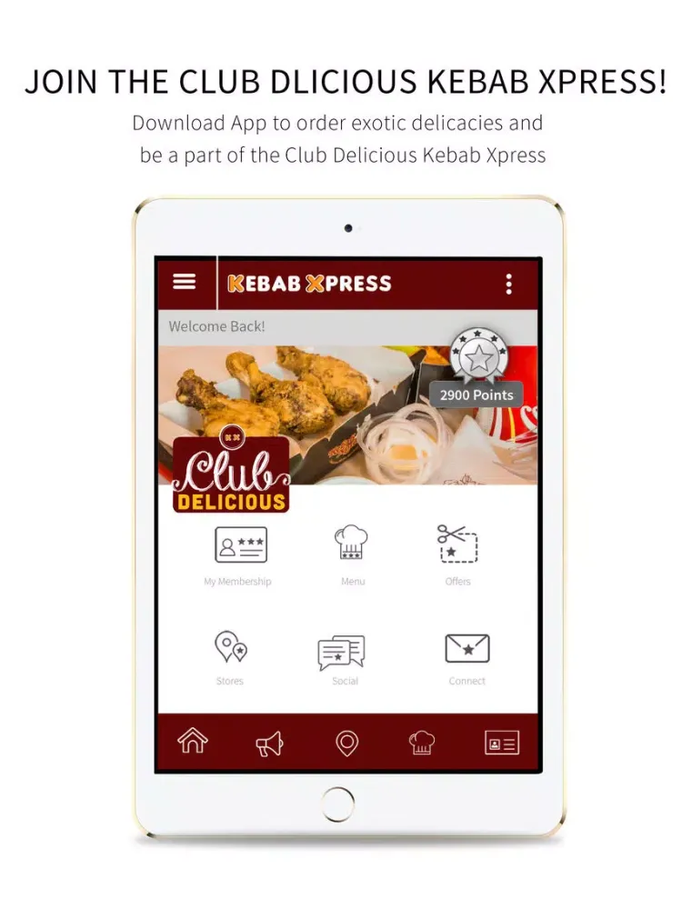 Kebab Xpress iPad 应用截图