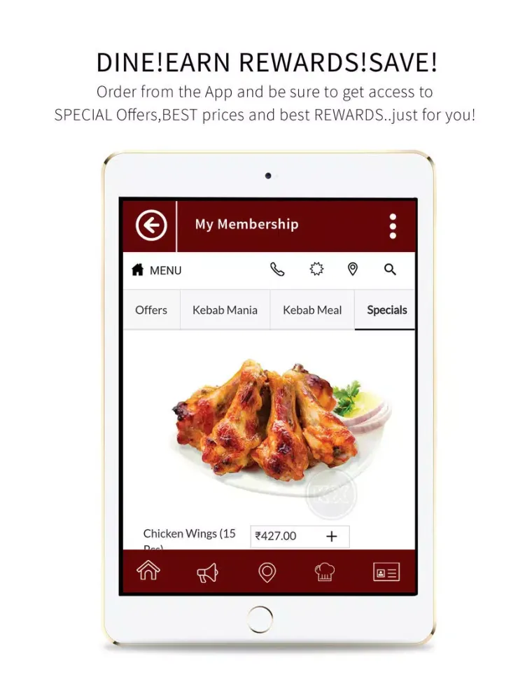 Kebab Xpress iPad 应用截图