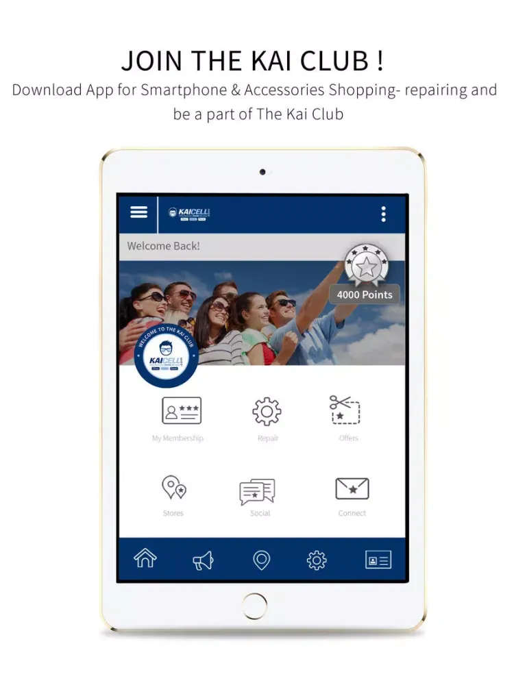 Kaicell mLoyal App iPad  스크린샷