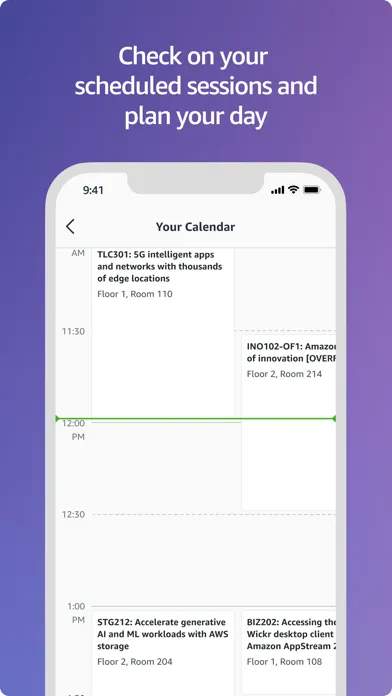 AWS Events应用截图