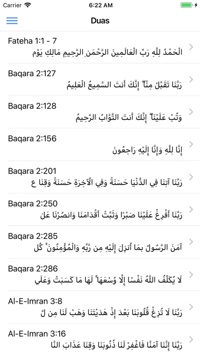 Authentic Duas Screenshots