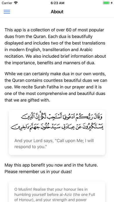 Authentic Duas Screenshots