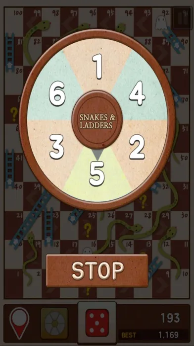 Tangkapan layar Snakes & Ladders King