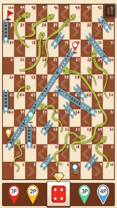 Tangkapan layar Snakes & Ladders King