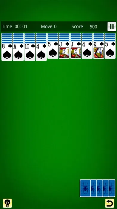 Spider Solitaire King سکرین شاٹس