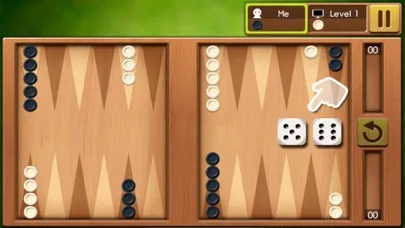 Tangkapan layar Backgammon King