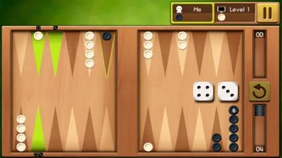 Tangkapan layar Backgammon King