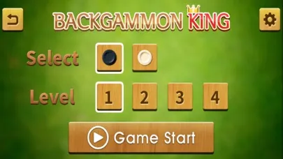 Tangkapan layar Backgammon King