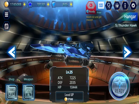 Galaxy Airforce War iPad 應用截圖