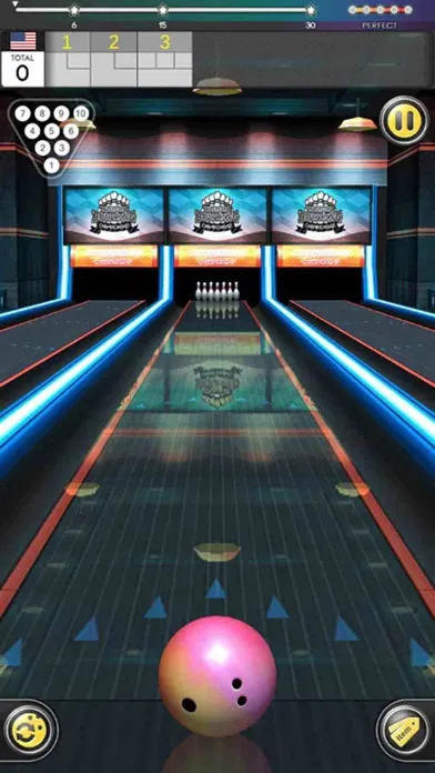 Ảnh chụp màn hình của World Bowling Championship