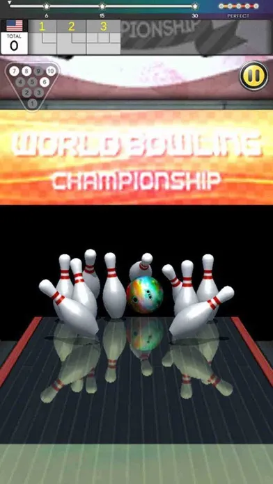 Ảnh chụp màn hình của World Bowling Championship