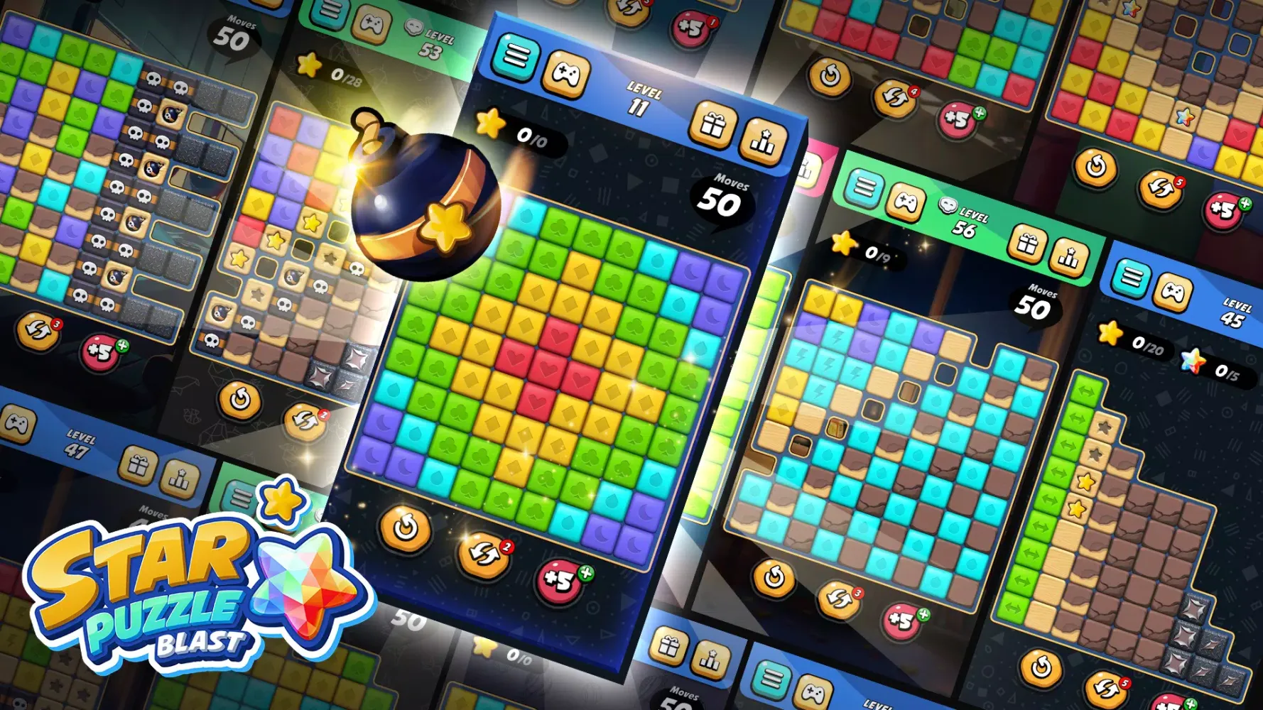 Star Puzzle Blast Screenshots