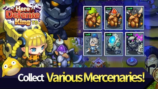 Hero Defense King : TD スクリーンショット