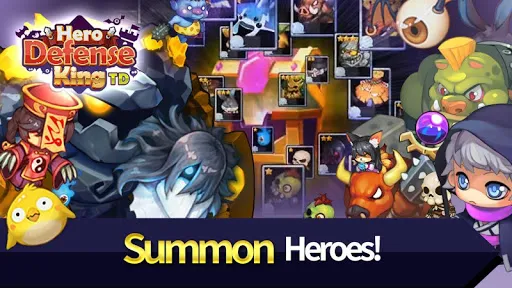 Hero Defense King : TD スクリーンショット