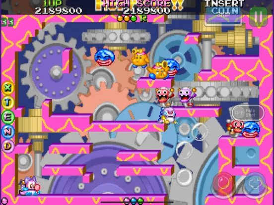 ภาพหน้าจอของ Bubble Bobble 2 classic iPad 