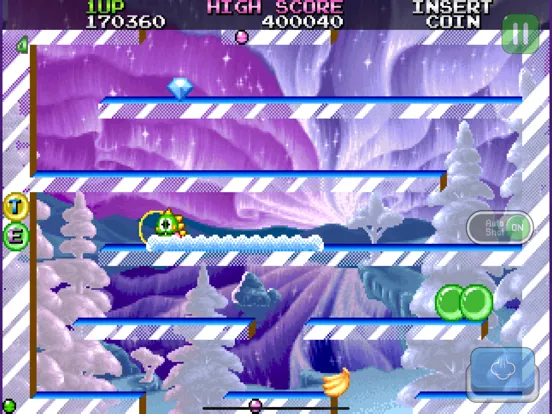 ภาพหน้าจอของ Bubble Bobble 2 classic iPad 