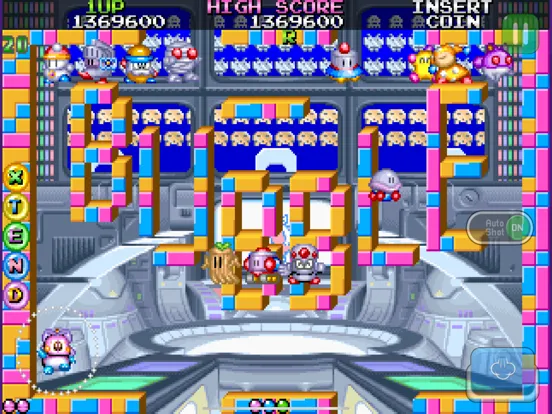 ภาพหน้าจอของ Bubble Bobble 2 classic iPad 