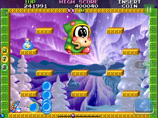 ภาพหน้าจอของ Bubble Bobble 2 classic iPad 