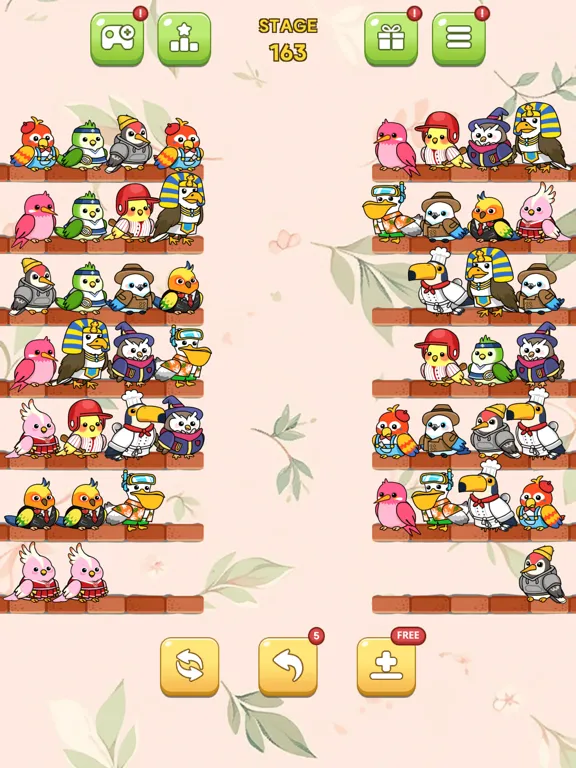 Bird Sort Quest iPad  Ekran Görüntüleri
