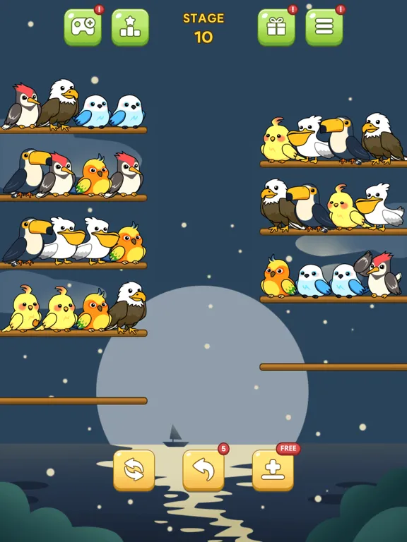 Bird Sort Quest iPad  Ekran Görüntüleri