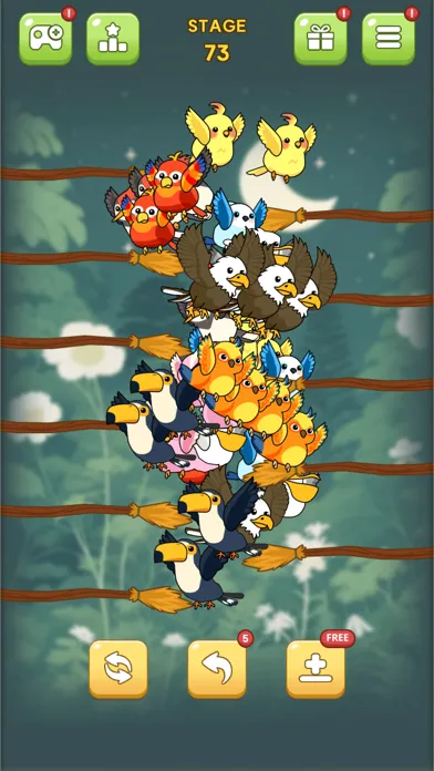 Bird Sort Quest Ekran Görüntüleri