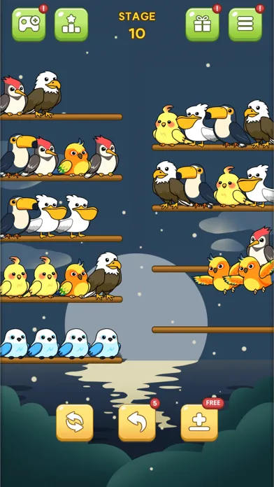 Bird Sort Quest Ekran Görüntüleri