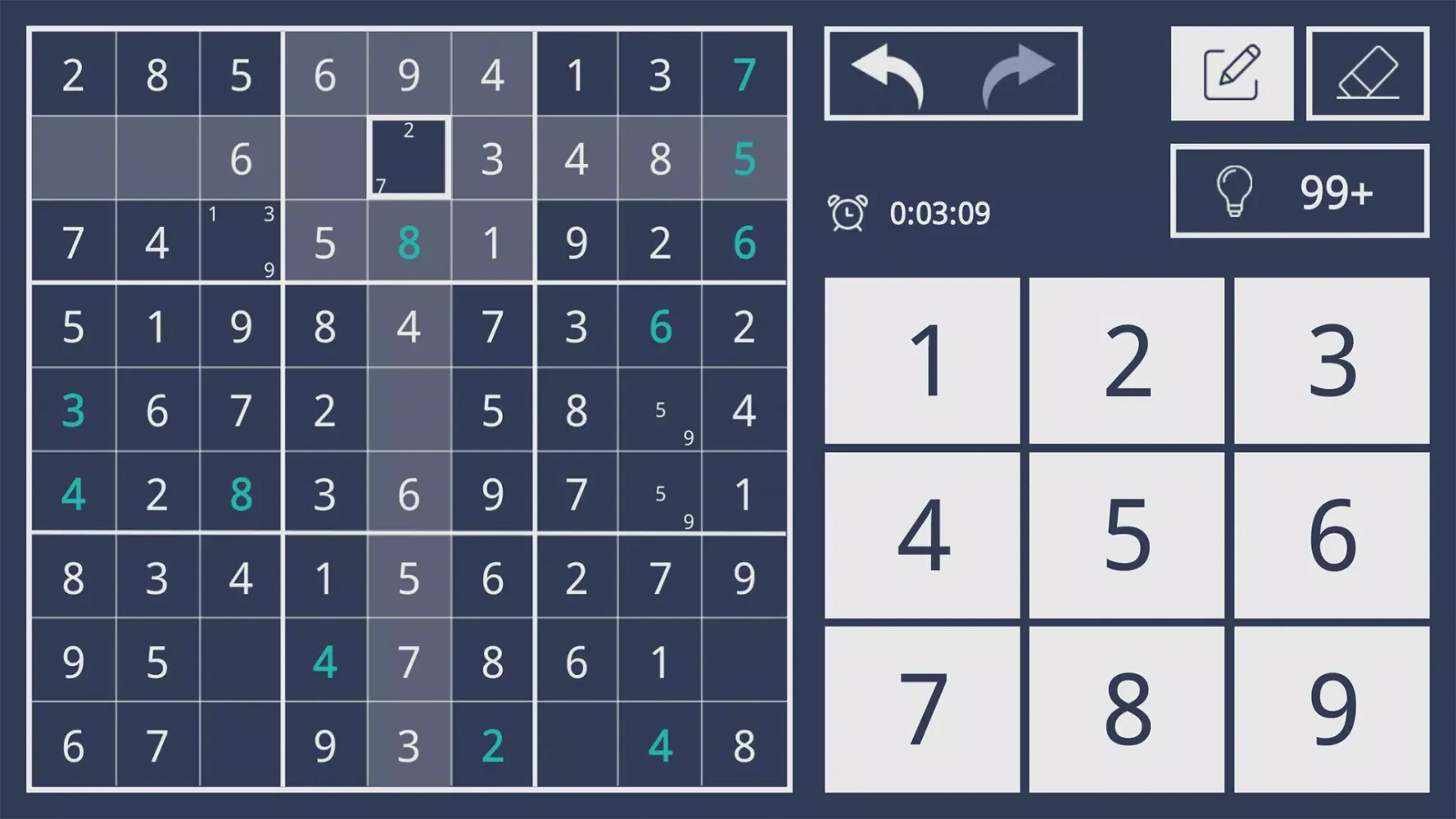 Sudoku Brain Puzzle Screenshots