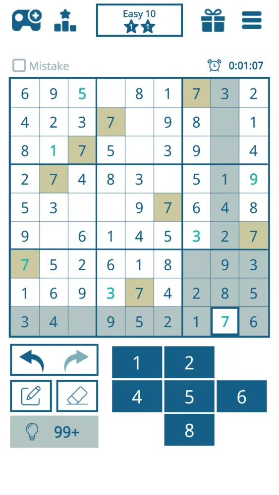 Sudoku Brain Puzzle Screenshots