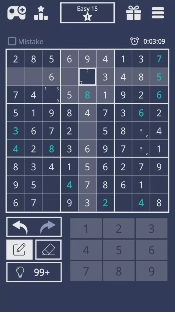 Sudoku Brain Puzzle Screenshots