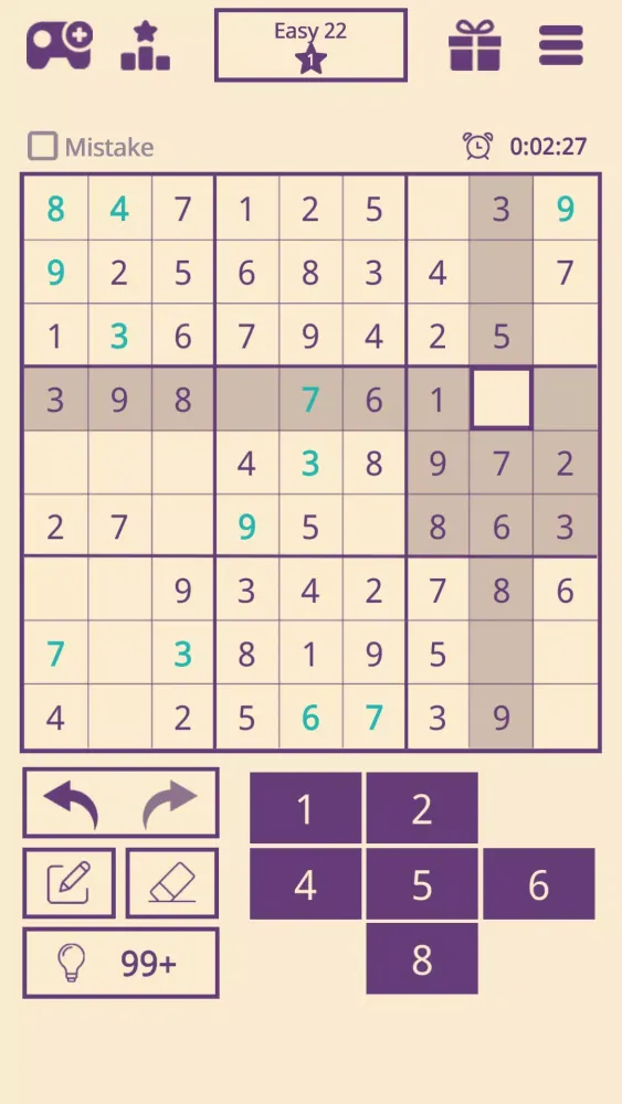 Sudoku Brain Puzzle Screenshots