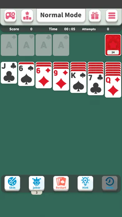 Solitaire Klondike Quest Screenshots