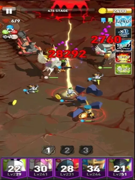Captures d'écran de Idle Legend Stars iPad 
