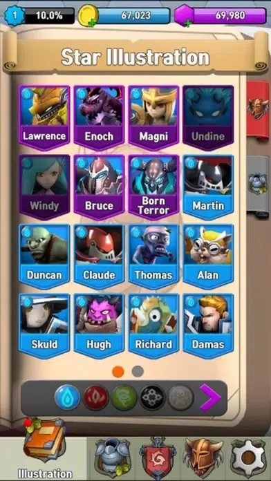 Captures d'écran de Idle Legend Stars