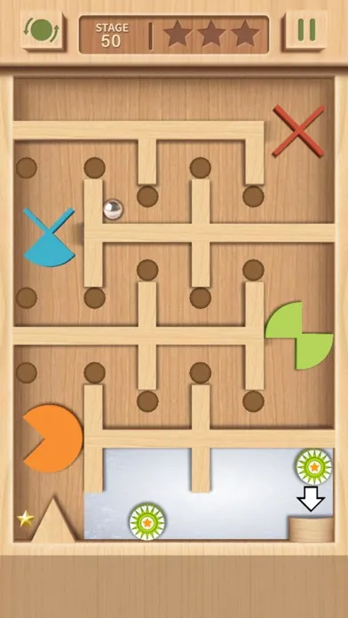Ảnh chụp màn hình của Maze Rolling Ball 3D