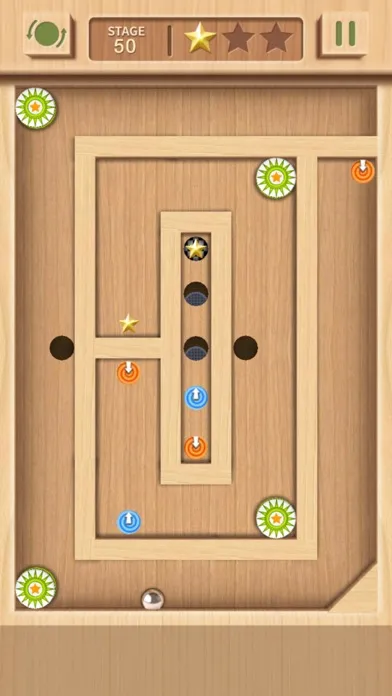 Ảnh chụp màn hình của Maze Rolling Ball 3D
