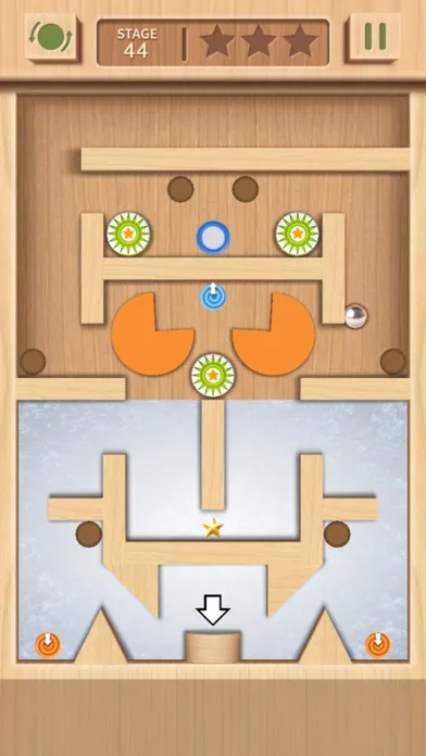 Ảnh chụp màn hình của Maze Rolling Ball 3D